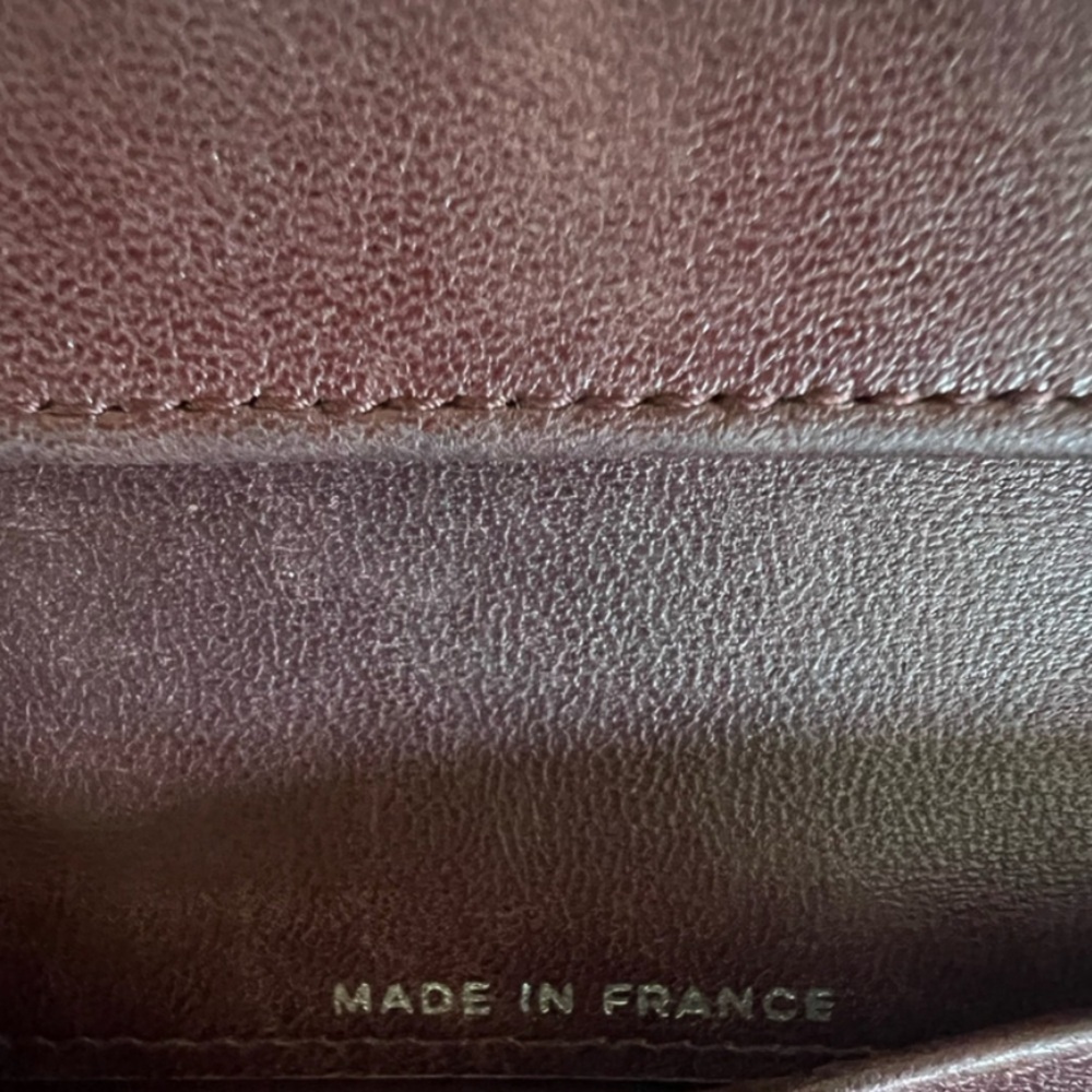 CHANEL Quilted Caviar Trifold Classic Flap Wallet - Picture 12 of 13